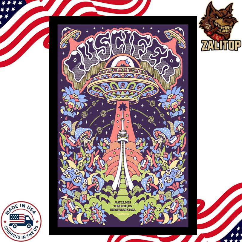 Puscifer May 22 2025 Budweiser Stage Toronto, ON Tour Poster