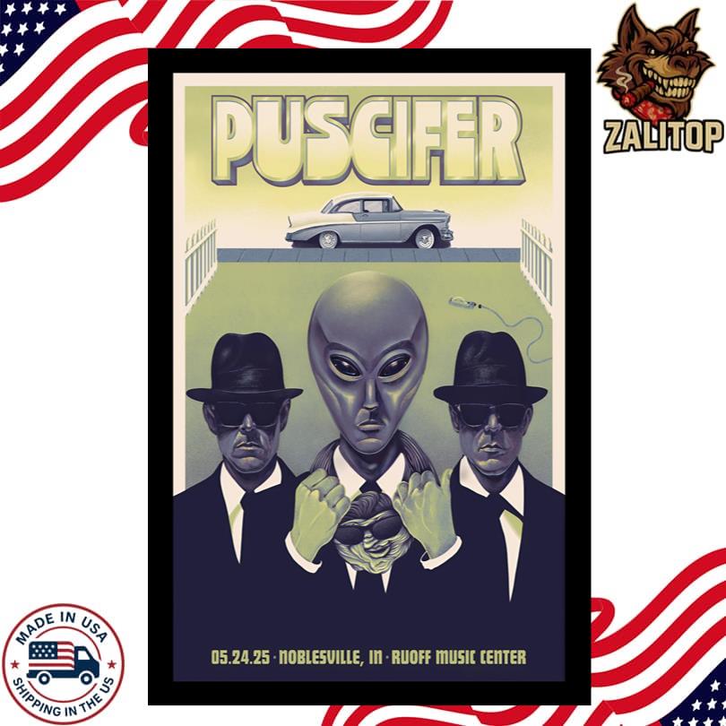 Puscifer Ruoff Music Center May 24 2025 Poster