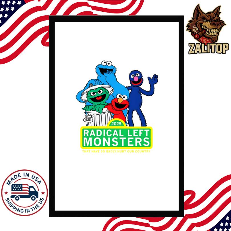 Radical Left Monsters Tee