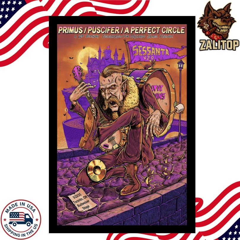 Sessanta May 22 2025 Budweiser Stage Toronto, ON Tour Poster
