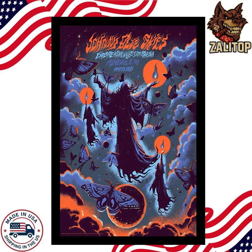 Sturgill Simpson Concert Tour in Asheville, NC on May 20 2025 Poster