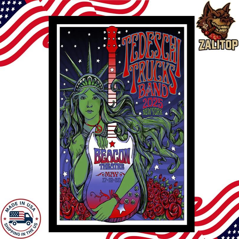 Tedeschi Trucks Band May 17 2025 The Beacon Theatre in New York Poster