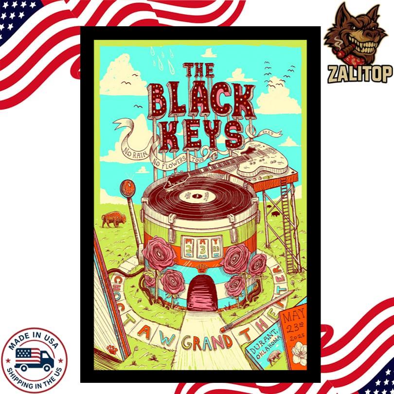 The Black Keys at Choctaw Grand Theater 23 May 2025 Poster