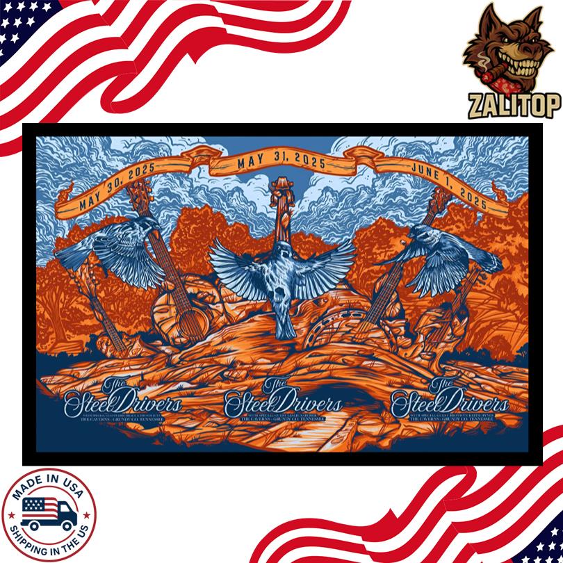 The SteelDrivers 20th Anniversary in The Caverns Poster
