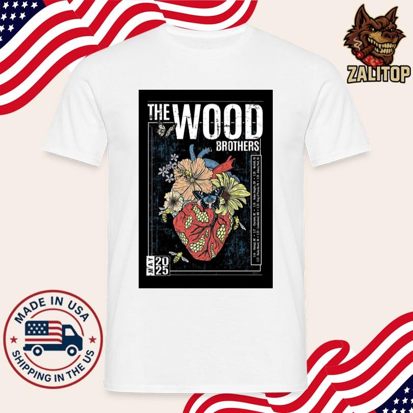 The Wood Brothers May 2025 Tour Poster
