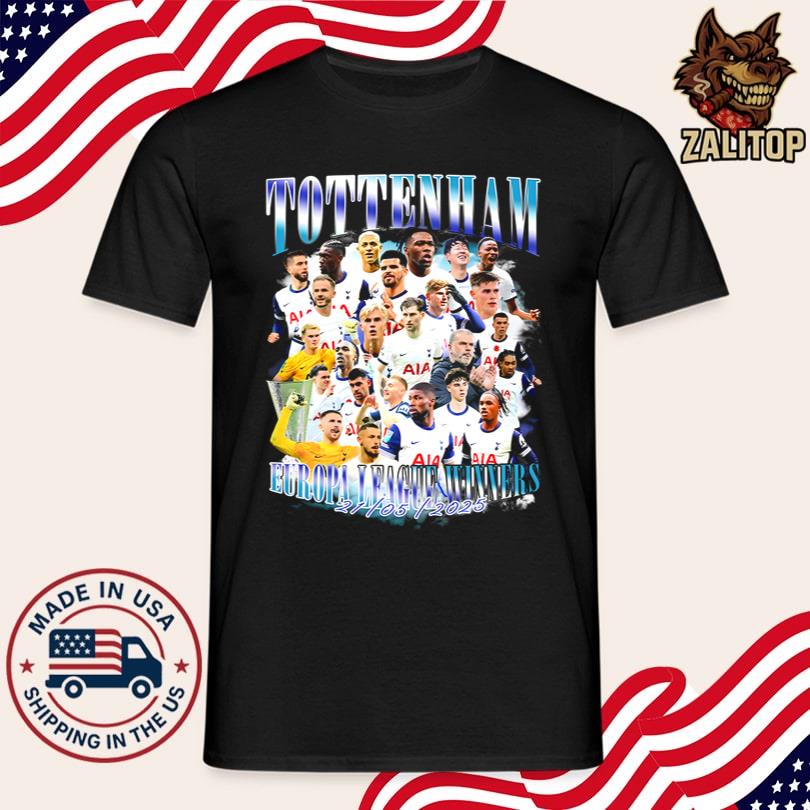 Tottenham Dream Team 2025 Europa League Winners Shirt