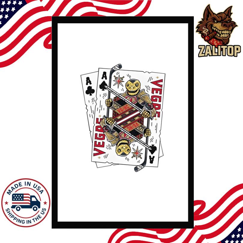 Vegas Golden Knights Chance Playing Card Shirt
