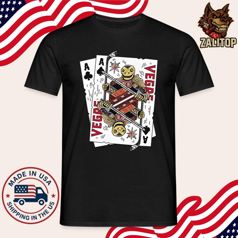 Vegas Golden Knights Chance Playing Card Shirt