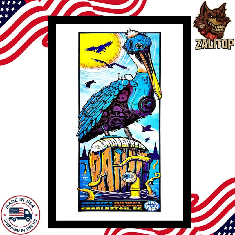 Widespread Panic May 16-17 2025 in Charleston SC Poster