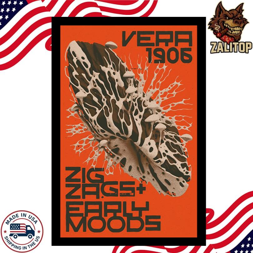 Zig Zags And Early Moods Groningen June 19 2025 Poster