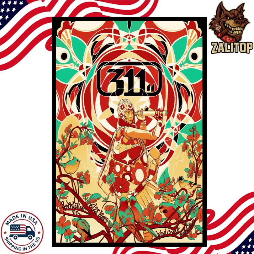 311 Unity Tour Jun 28, 2025 Bethlehem, PA Poster