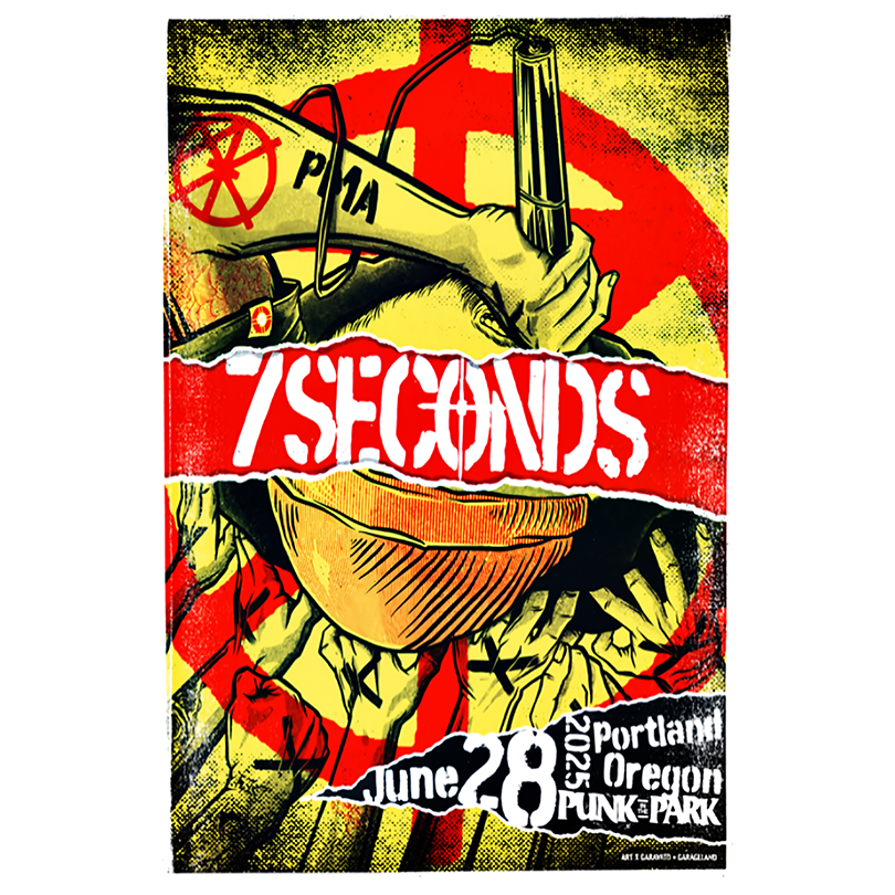 7 Seconds Tour Poster Jun 28 2025 Waterfront Park