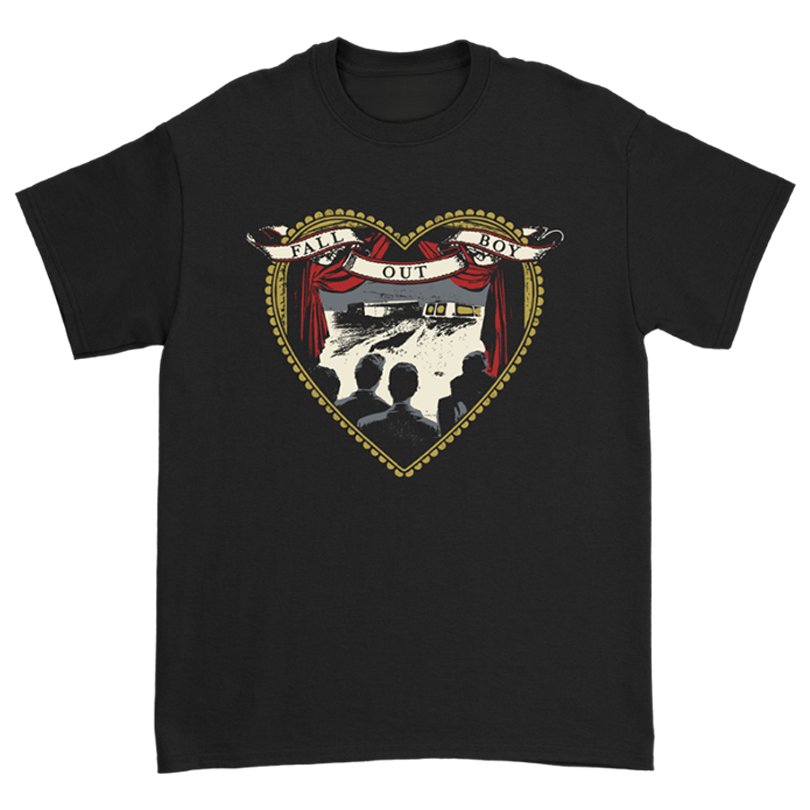 Album Cover Heart Logo Tee – Fall Out Boy Official