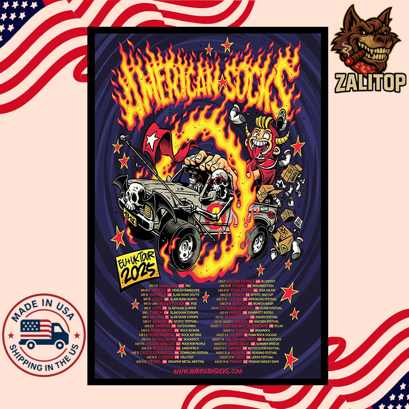 American Socks Poster EU & UK 2025