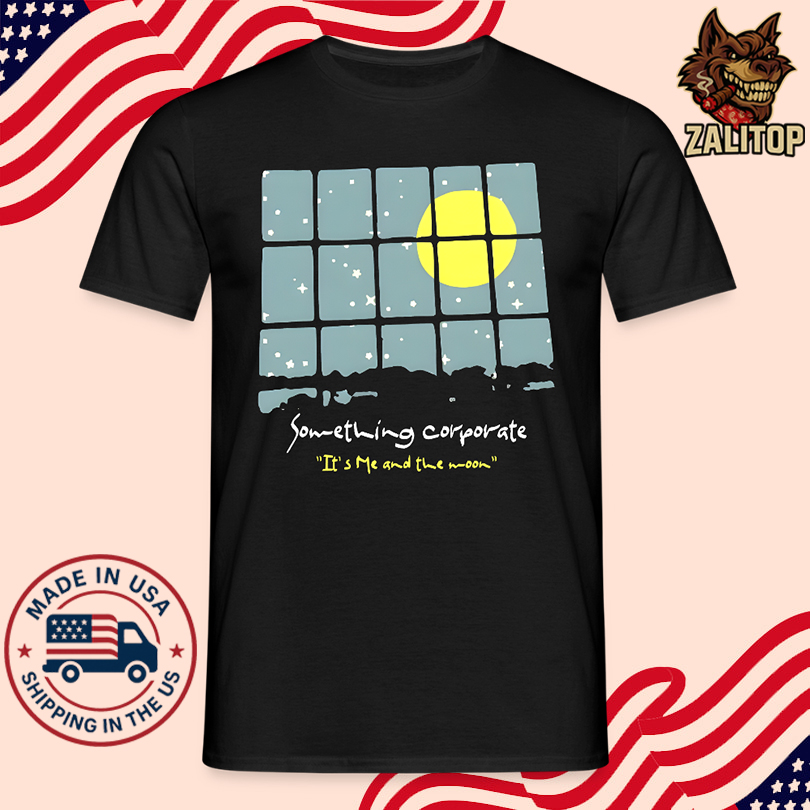Andrew McMahon Something Corporate Me and The Moon Shirt