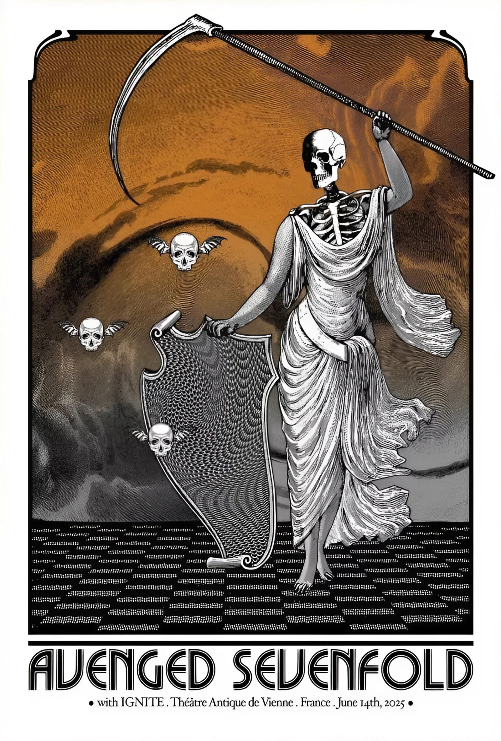 Avenged Sevenfold Tour France June 14 2025