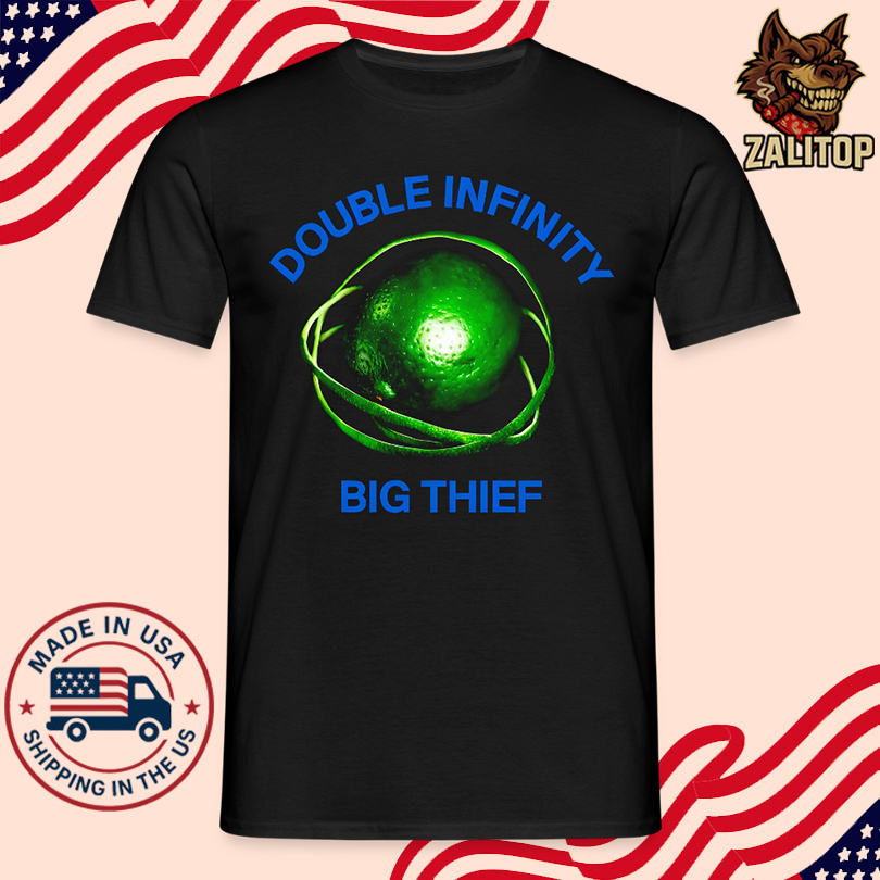 Big Thief Merch Double Infinity Lime Shirt