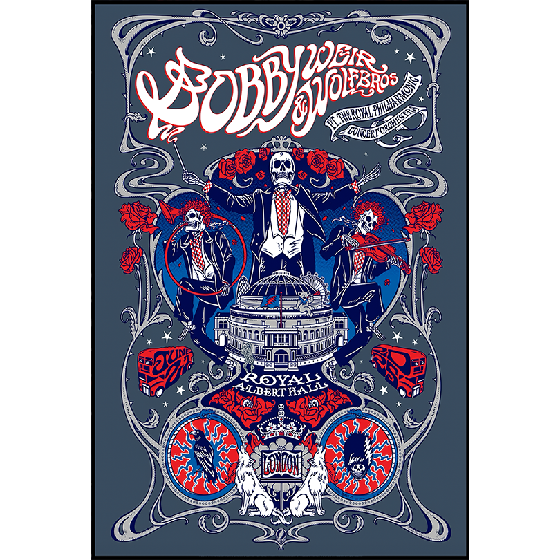 Bobby Weir And Wolf Bros Live London 2025 Poster