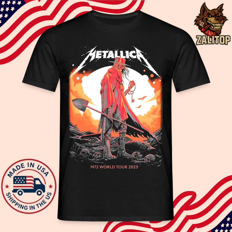 Concert Metallica 14-06-2025 Houston NRG Stadium Shirt