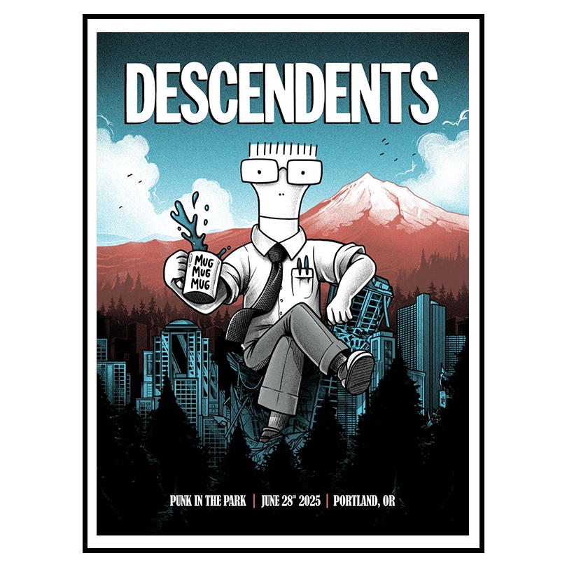 Descendents 2025 Poster – Punk Show in Oregon