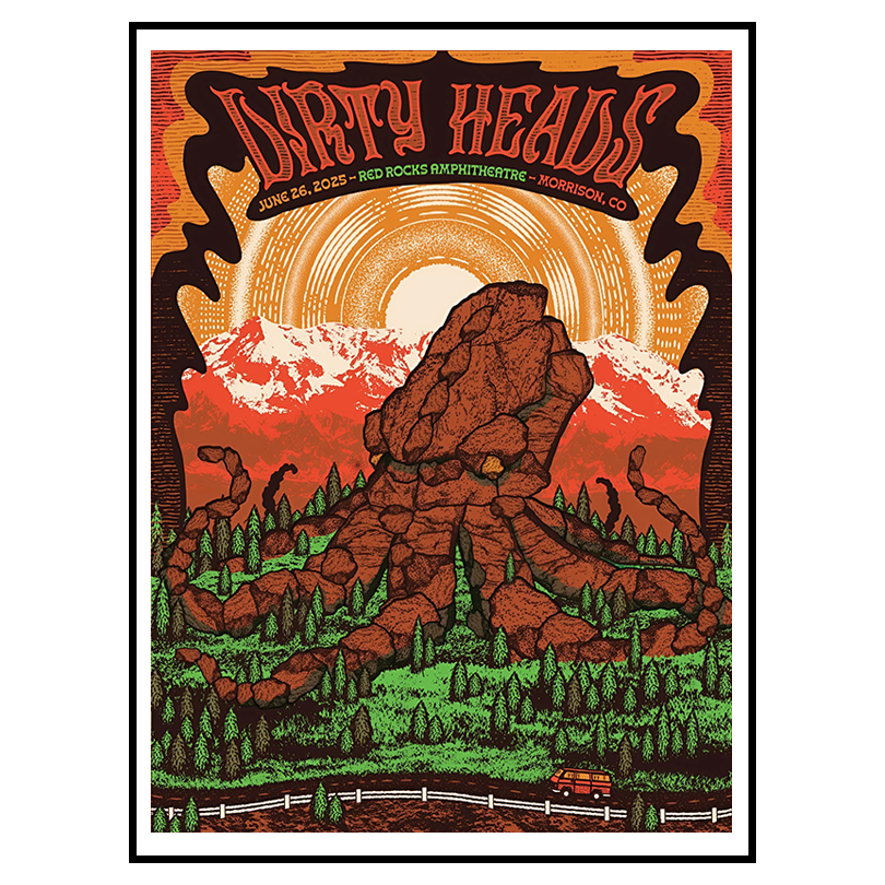Dirty Heads June 26 Morrison Poster