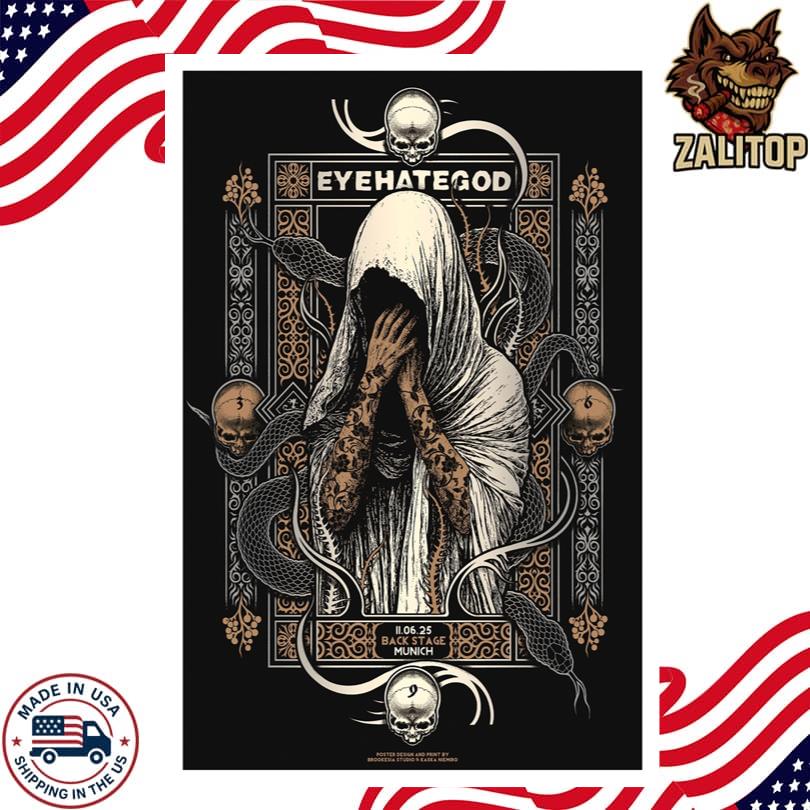 Eyehategod Munich Backstage Club, 11 Jun 2025 Poster