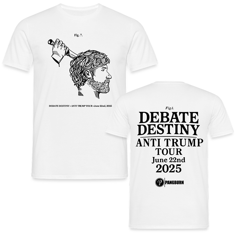 Fig.1 Debate Destiny Event T-shirt June 22nd 2025
