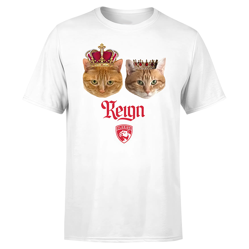 Florida Panthers Coach\'s Cat Reign T-Shirts