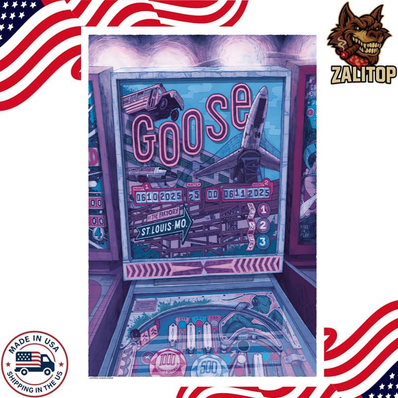 Goose at The Factory on Jun 10-11 2025 Poster