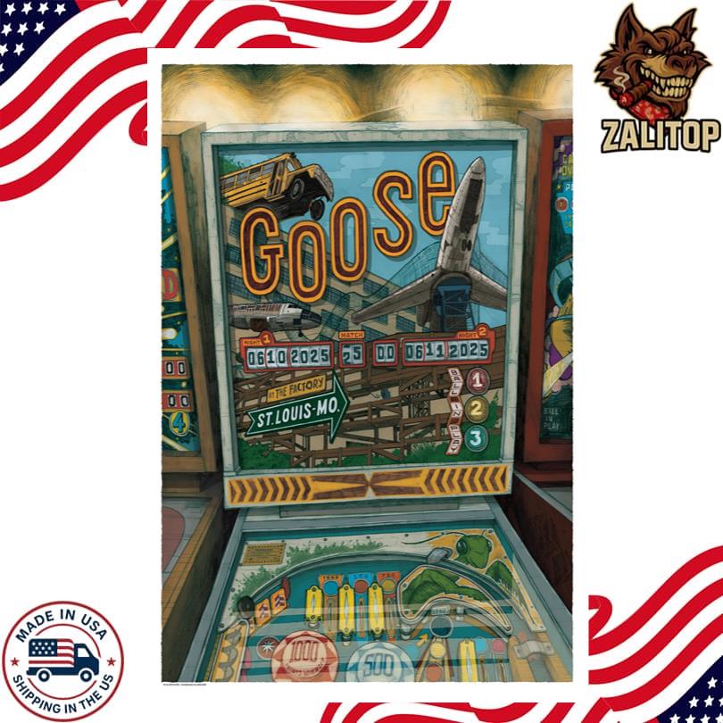 Goose in Saint Louis at The Factory Poster