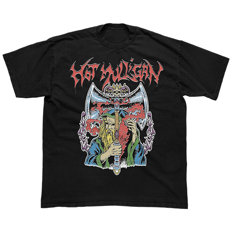 Hot Mulligan Merch Wizard Black Tee