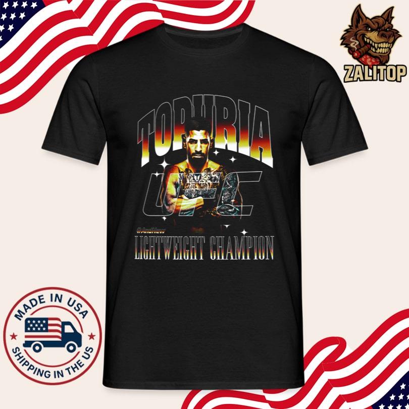 Ilia Topuria UFC 317 World Men\'s Lightweight Champion Winner T-Shirt