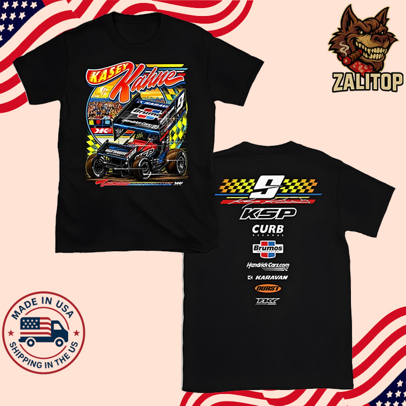 Kasey Kahne Merch Neon Sunsets T-Shirt