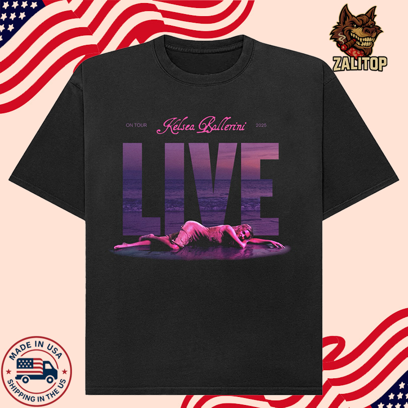 Kelsea Ballerini Live On Tour 2025 T Shirt