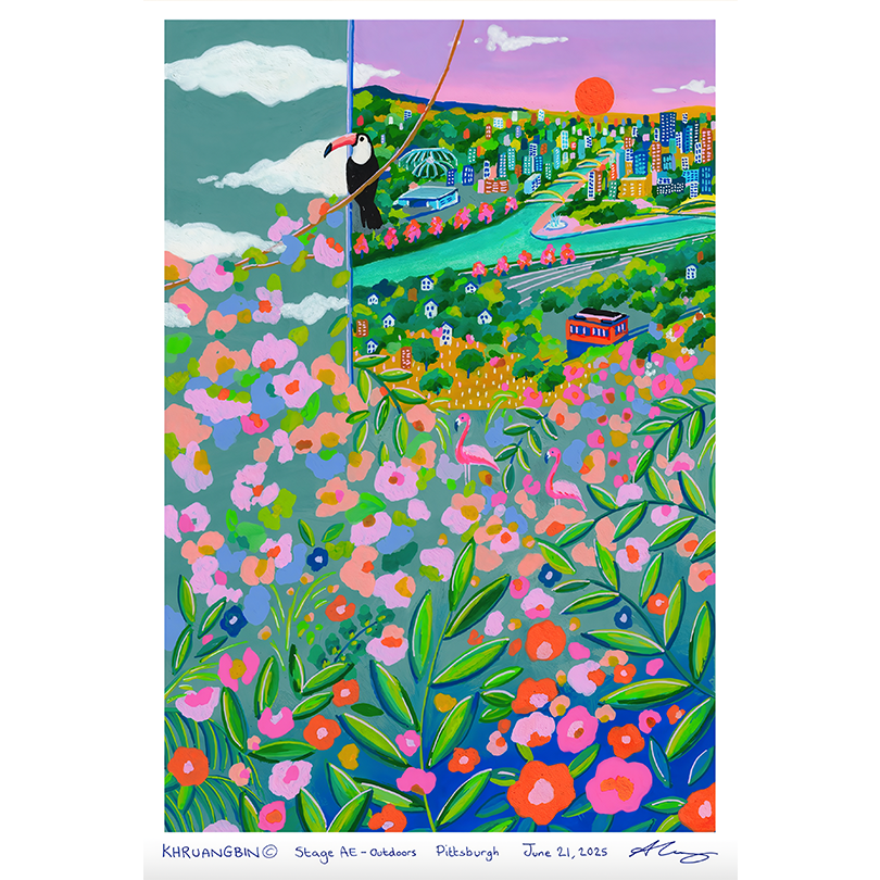 Khruangbin A La Sala Tour June 21, 2025 Stage AE Poster
