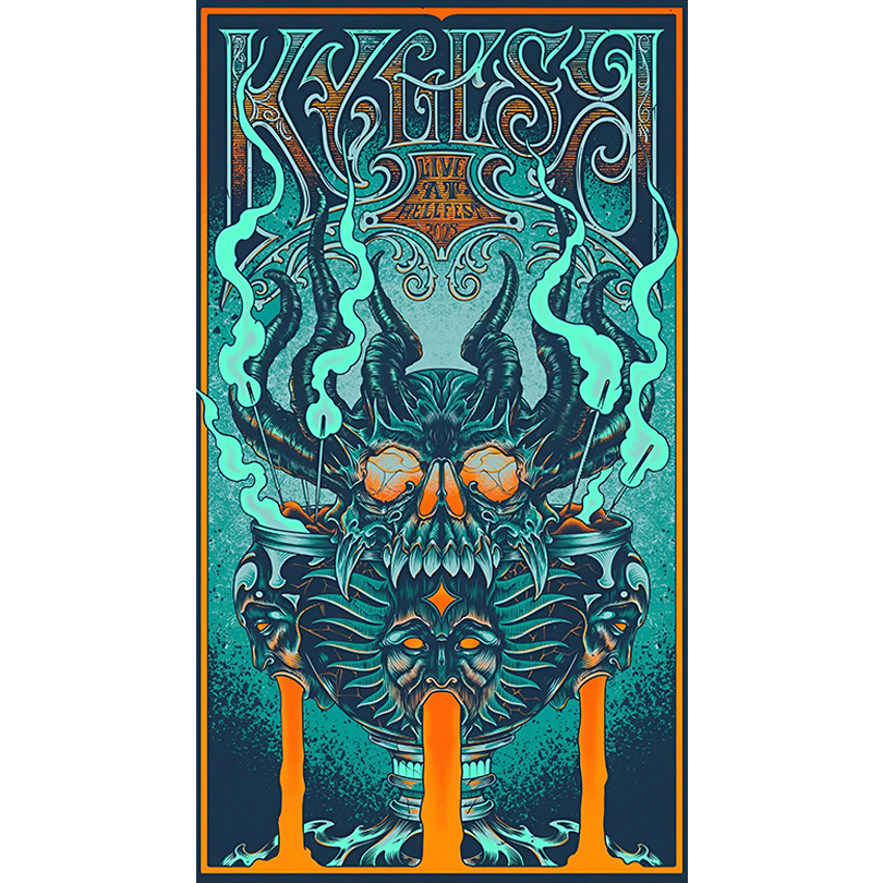 Kylesa Live At Hellfest 2025 Poster
