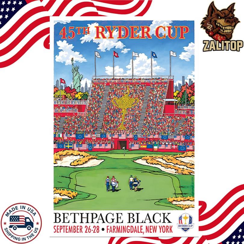 Lee Wybranski 2025 Ryder Cup Poster