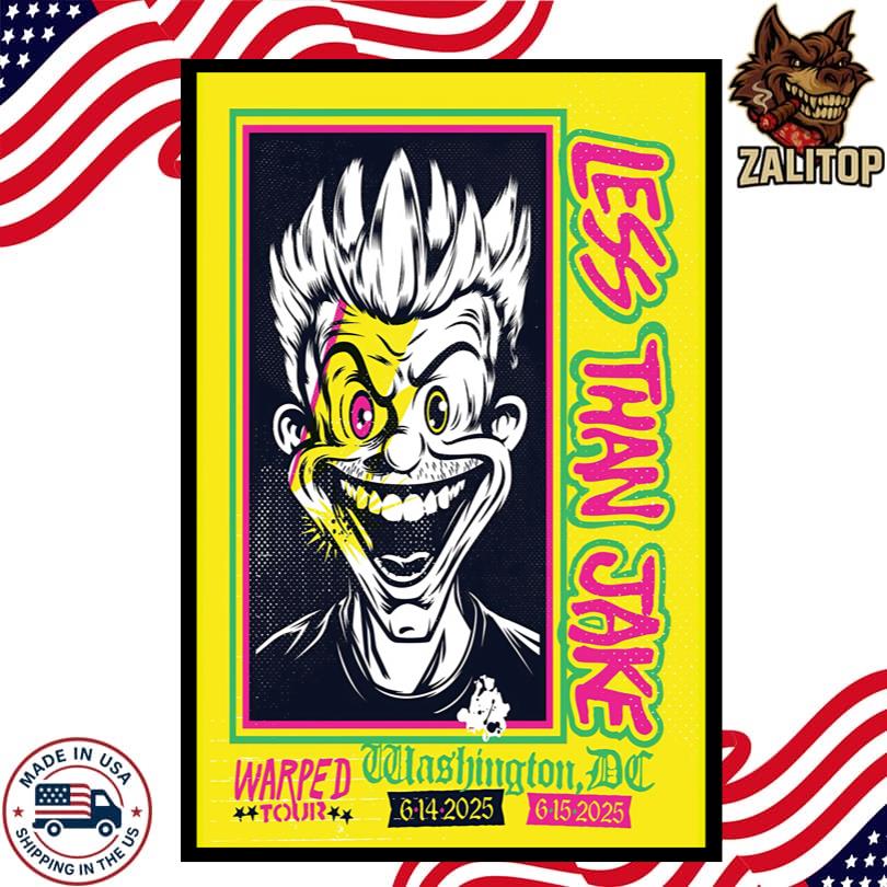 Less Than Jake Pittsburgh Stage AE Jun 14, 2025 Poster