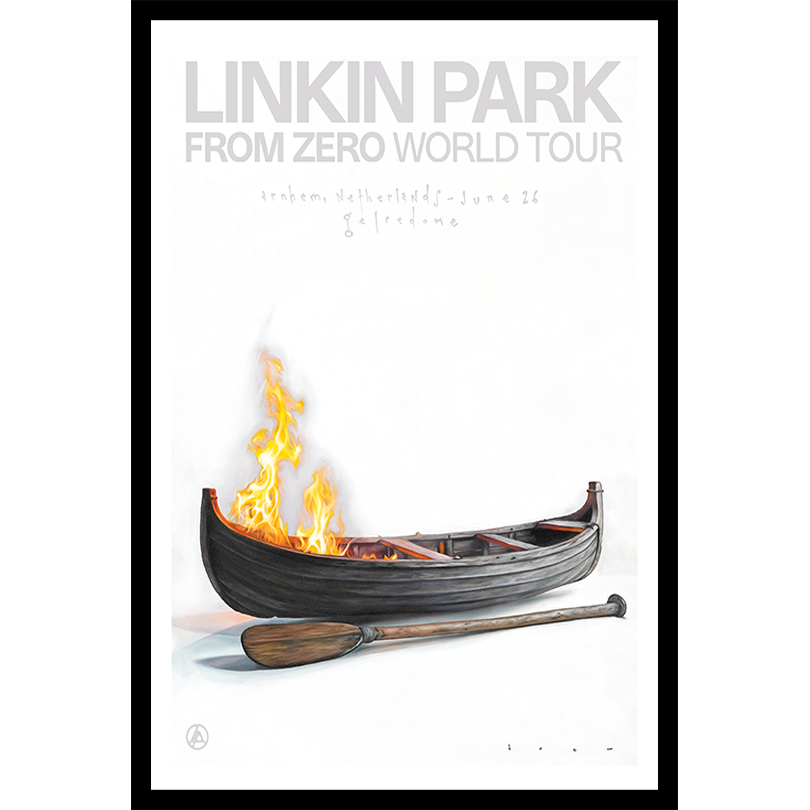Linkin Park FZ 2025 Tour Arnhem Poster June 26th