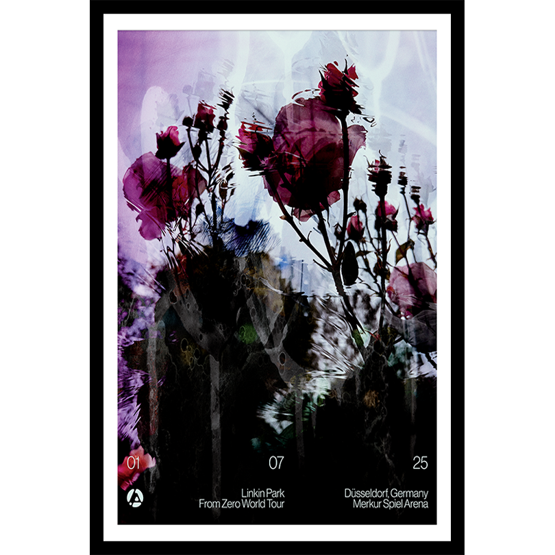 Linkin Park FZ 2025 Tour Dusseldorf Poster July 1st