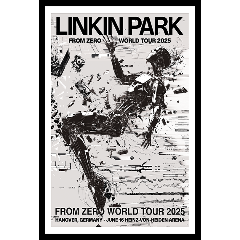 Linkin Park FZ 2025 Tour Hanover Poster June 16th