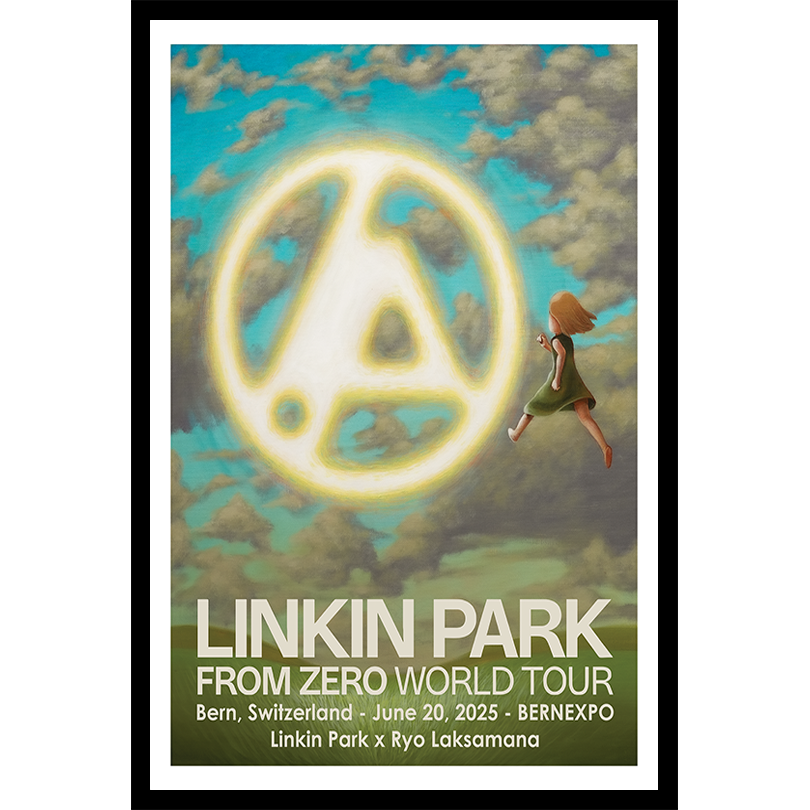 Linkin Park Live 2025.06.20 Bern, Switzerland Tour Poster