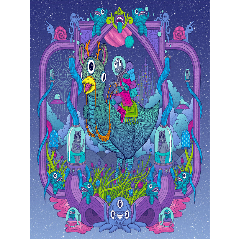 LSZEE Bonnaroo Enigma Poster