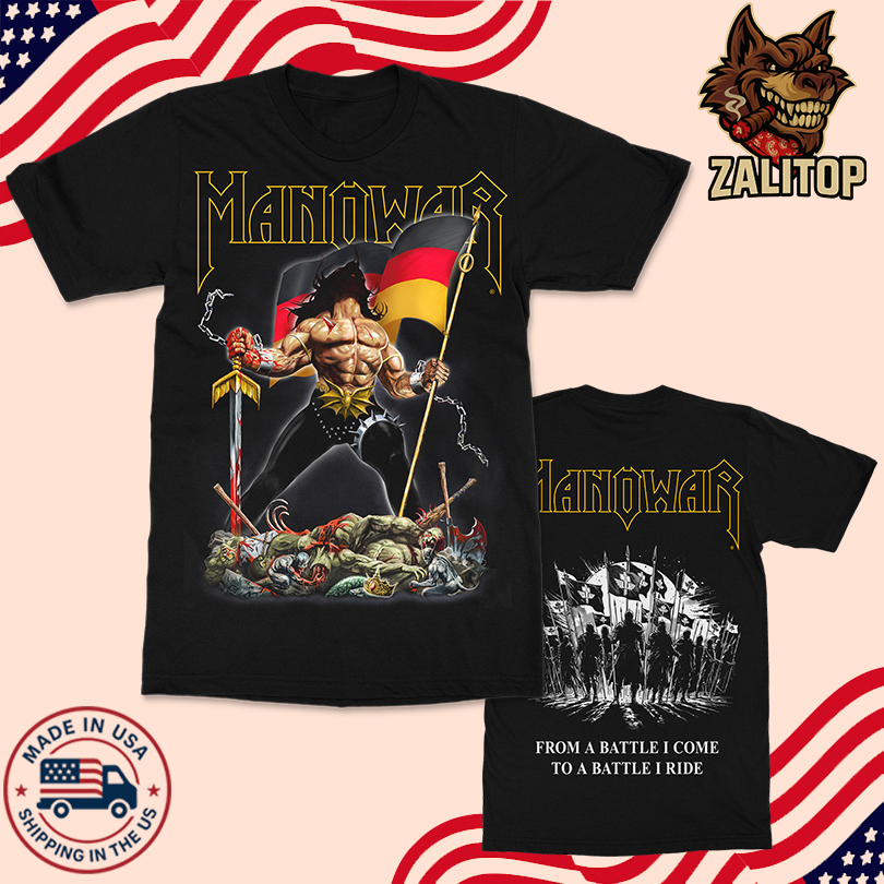 Manowar Merch Warriors Of The World Germany 2025 Shirt