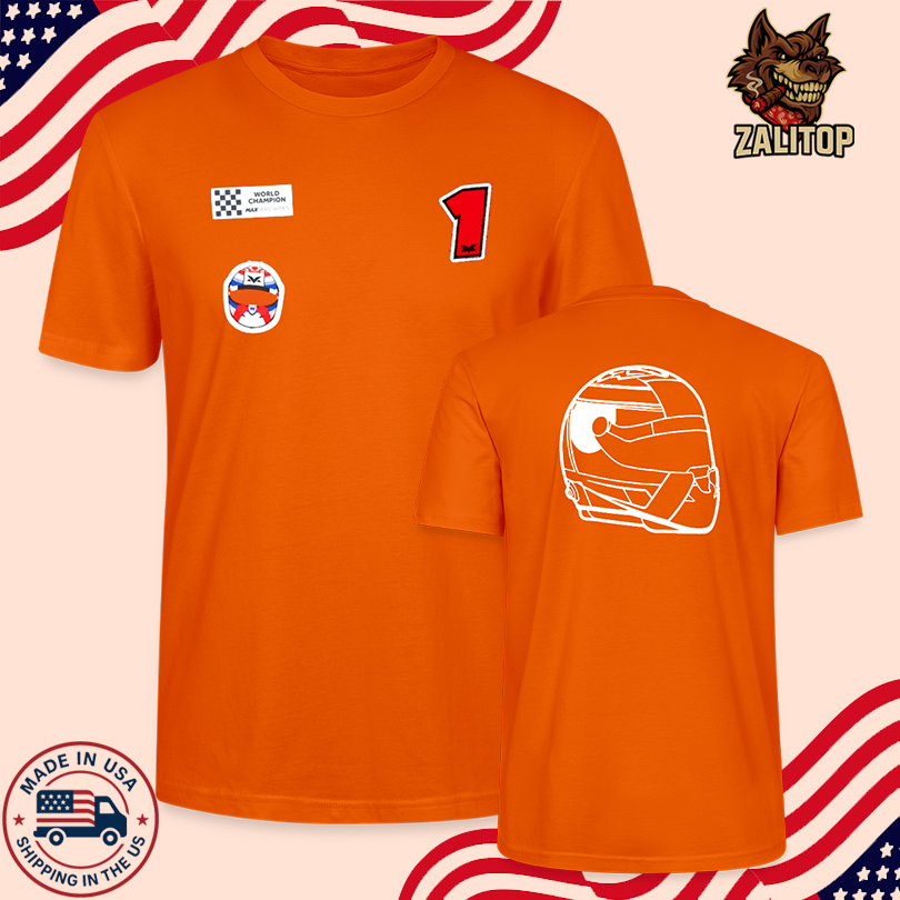 Max Verstappen World Champion Shirt