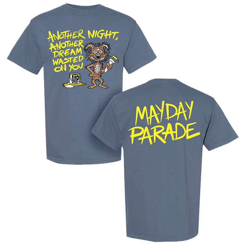 Mayday Parade Merchandise Graffiti Dog T-Shirt