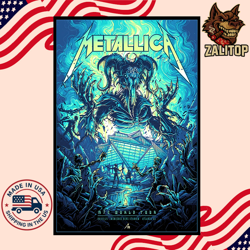 Metallica\'s M72 World Tour, June 3, 2025 Event at Mercedes Benz Stadium