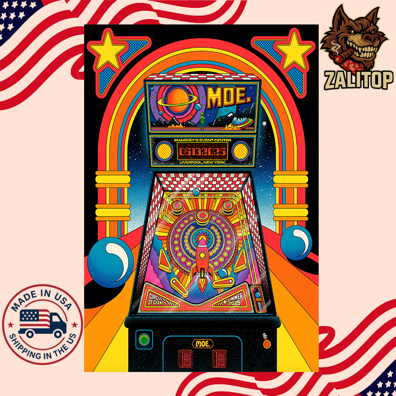 Moe Jun 13 2025 Northlands Music & Arts Festival Swanzey, NH Poster
