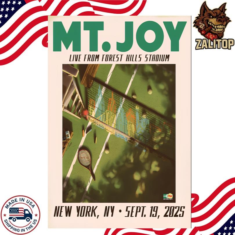 Mt. Joy Live From Forest Hills Stadium Sept 16 2025 Poster
