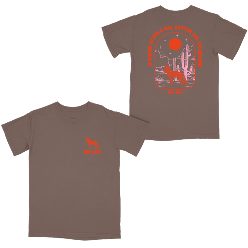 Mt. Joy Merch Coyotes Together Tee